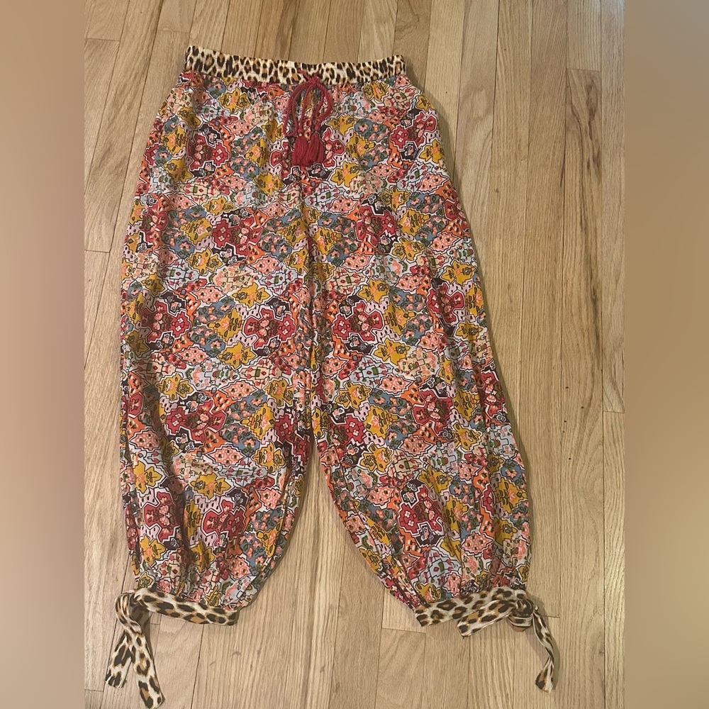 ANTHROPOLGIE LIANE LOUNGE HAREM HIGH RISE SLEEP PANTS (S)